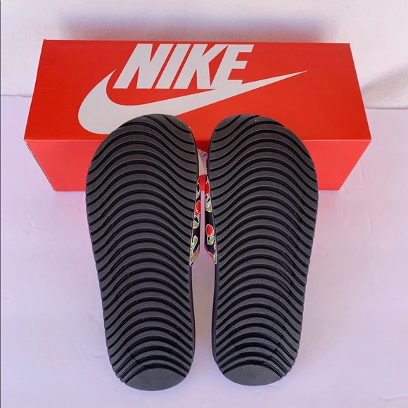 ❣️LAST PAIR❣️NEW Nike Kawa Kids JDI Slide Sandals Flops Shoes - Picture 3 of 10